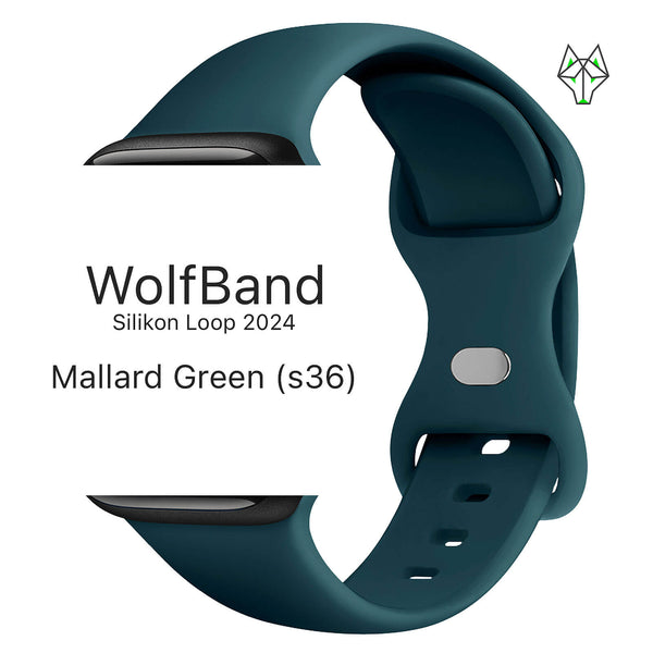 WolfBand Silicona Uni Color Lazo 2024