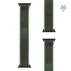 WolfBand Trail Nylon Loop - černá série