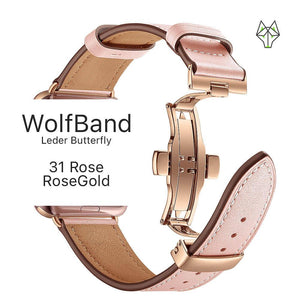 WolfBand Leder Butterfly - WolfProtect.de