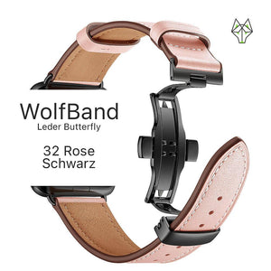 WolfBand Leder Butterfly - WolfProtect.de