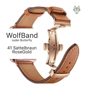 WolfBand Leder Butterfly - WolfProtect.de