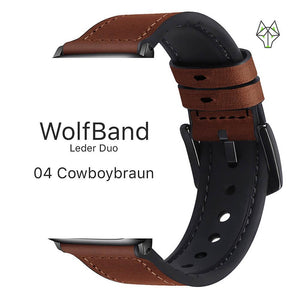 WolfBand Leder Loop Duo - WolfProtect.de