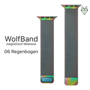WolfBand magnetisch Milanese Loop - WolfProtect.de