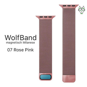 WolfBand magnetisch Milanese Loop - WolfProtect.de