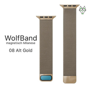 WolfBand magnetisch Milanese Loop - WolfProtect.de