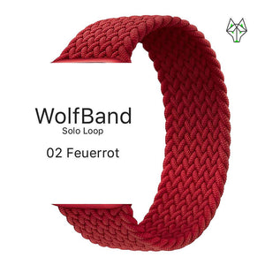 WolfBand Solo Loop Unicolor 38/40/41 mm - WolfProtect.de