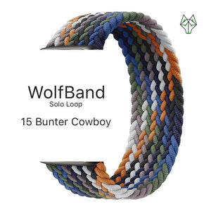 WolfBand Solo Loop Multicolor 38/40/41mm - WolfProtect.de