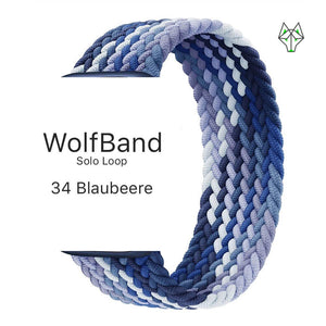 WolfBand Solo Loop Multicolor 42/44/45/49 mm - WolfProtect.de