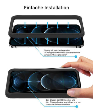 Displayschutz 2x für iPhone 12 Serie - WolfProtect.de